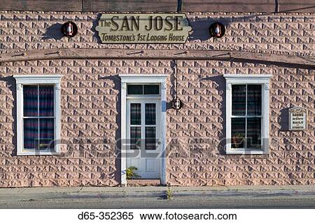 The San Jos?, first town hotel. Tombstone, America's gunfight capital. Arizona, USA View Large Photo Image Stock Photography - The San Jos?, first town hotel. Tombstone, America's gunfight capital. Arizona, USA. Fotosearch