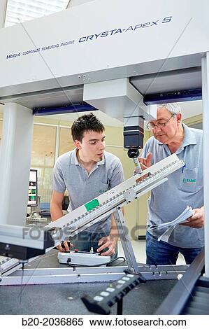 The SAT team calibrating three-dimensional machine. Calibration of CMM. Coordinate Measuring Machine. Innovative Metrology applied. Sariki Metrology. Elgoibar. Gipuzkoa. Basque Country. Spain. View Large Photo Image Stock Photography - The SAT team calibrating three-dimensional machine. Calibration of CMM. Coordinate Measuring Machine. Innovative Metrology applied. Sariki Metrology. Elgoibar. Gipuzkoa. Basque Country. Spain.. Fotosearch