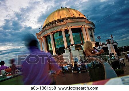 The Sirocco Bar and Restaurant, State Tower, Silom District, Bangkok, Thailand, Southeast Asia, Asia. View Large Photo Image Stock Photo - The Sirocco Bar and Restaurant, State Tower, Silom District, Bangkok, Thailand, Southeast Asia, Asia.. Fotosearch