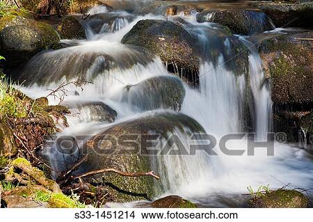 The Solana Toro stream in the Iruelas Valley Sierra de Gredos? vila Castilla Le? n Spain View Large Photo Image Picture - The Solana Toro stream in the Iruelas Valley Sierra de Gredos? vila Castilla Le? n Spain. Fotosearch