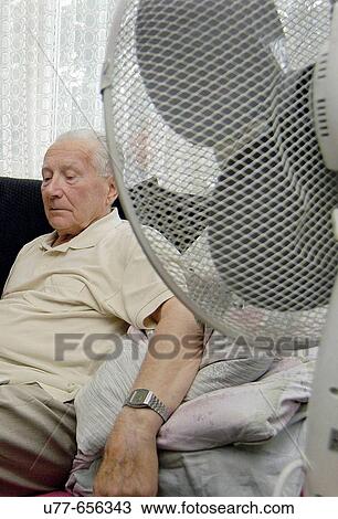 The summer heat is a health hazard for Senior citizens. View Large Photo Image Stock Image - The summer heat is a health hazard for Senior citizens.. Fotosearch