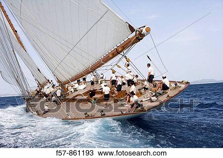 Stock Image - The Super Yacht Cup, Palma de Mallorca, Spain. Fotosearch