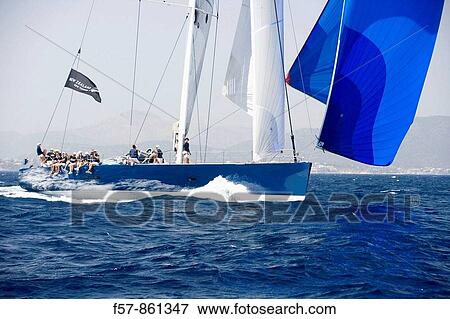 The Super Yacht Cup, Palma de Mallorca, Spain View Large Photo Image Stock Photo - The Super Yacht Cup, Palma de Mallorca, Spain. Fotosearch
