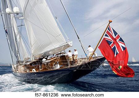 Stock Photograph - The Super Yacht Cup, Palma de Mallorca, Spain. Fotosearch