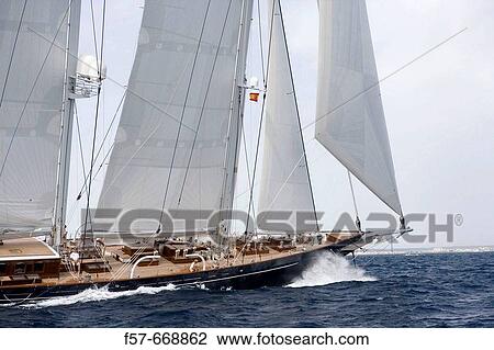 The Superyacht Cup, Palma de Mallorca, Spain View Large Photo Image Stock Image - The Superyacht Cup, Palma de Mallorca, Spain. Fotosearch