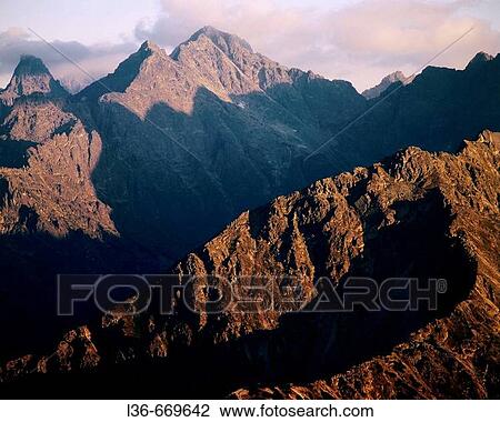 Stock Image - The Tatra Mountains. The High Tatras. Fotosearch