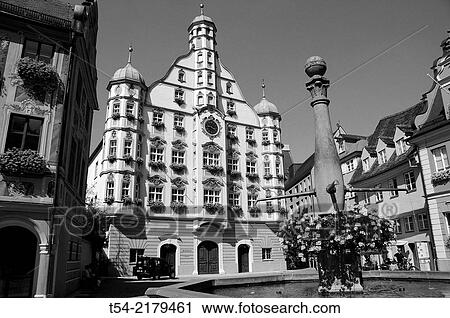 The town hall in Memmingen View Large Photo Image Stock Image - The town hall in Memmingen. Fotosearch
