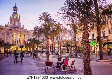 The Town hall in the San Juan de Dios square CBdiz, Andalusia, Spain View Large Photo Image Stock Image - The Town hall in the San Juan de Dios square CBdiz, Andalusia, Spain. Fotosearch