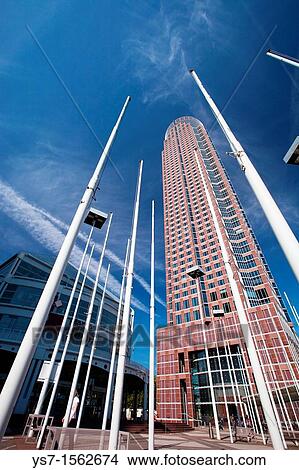 The trade fair district in Frankfurt am Main, Frankfurt Messe, one of the largest in Europe, Germany, Europe View Large Photo Image Picture - The trade fair district in Frankfurt am Main, Frankfurt Messe, one of the largest in Europe, Germany, Europe. Fotosearch