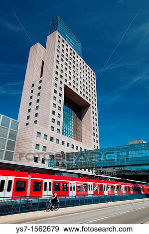 The trade fair district in Frankfurt am Main, Frankfurt Messe, one of the largest in Europe, Germany, Europe View Large Photo Image Stock Photo - The trade fair district in Frankfurt am Main, Frankfurt Messe, one of the largest in Europe, Germany, Europe. Fotosearch