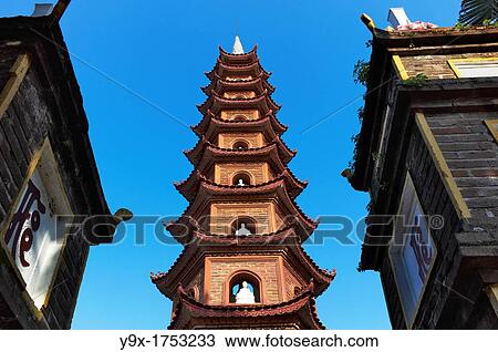 The Tran Quoc Pagoda with statues of gods inside at West Lake View Large Photo Image Stock Image - The Tran Quoc Pagoda with statues of gods inside at West Lake. Fotosearch