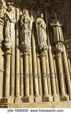 The Tui Cathedral artistical door, with ancient characters, Tui, Pontevedra, Galicia, Spain View Large Photo Image Stock Photography - The Tui Cathedral artistical door, with ancient characters, Tui, Pontevedra, Galicia, Spain. Fotosearch