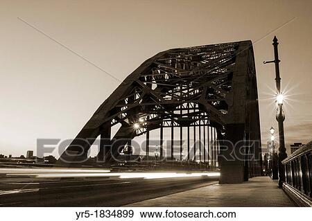 Stock Photo - The Tyne Bridge, Newcastle upon Tyne, England, United Kingdom. Fotosearch