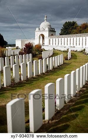 The Tynecot Commonwealth Military Cemetery for World War One soldiers killed at or near Ypres or Ieper in Belgium View Large Photo Image Stock Photo - The Tynecot Commonwealth Military Cemetery for World War One soldiers killed at or near Ypres or Ieper in Belgium. Fotosearch