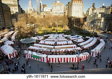 The Union Square Holiday Market in New York Over 100 merchants participated in the annual market, in it's 18th year View Large Photo Image Stock Image - The Union Square Holiday Market in New York Over 100 merchants participated in the annual market, in it's 18th year. Fotosearch