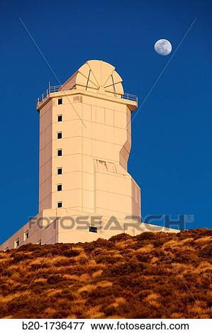 The Vacuum Tower Telescope VTT, Solar Telescope, Observatorio del Teide, Tenerife, Canary Islands, Spain View Large Photo Image Stock Photo - The Vacuum Tower Telescope VTT, Solar Telescope, Observatorio del Teide, Tenerife, Canary Islands, Spain. Fotosearch