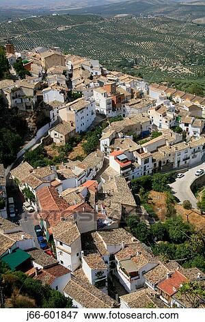Stock Photo - The village of Cazorla. Parque Natural de Cazorla. Ja? n province. Spain. Fotosearch