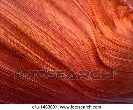 The Wave sandstone formation at Coyote Buttes USA View Large Photo Image Stock Photo - The Wave sandstone formation at Coyote Buttes USA. Fotosearch