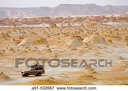 The White Desert near Farafra Oasis. Egypt View Large Photo Image Stock Photo - The White Desert near Farafra Oasis. Egypt. Fotosearch