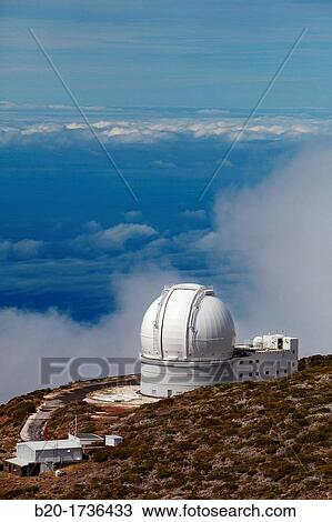 The William Herschel Telescope WHT, Roque de los Muchachos Observatory, La Palma, Canary Islands, Spain View Large Photo Image Stock Image - The William Herschel Telescope WHT, Roque de los Muchachos Observatory, La Palma, Canary Islands, Spain. Fotosearch