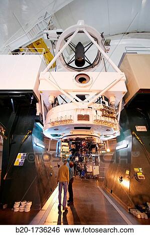 Stock Photograph - The William Herschel Telescope WHT, Roque de los Muchachos Observatory, La Palma, Canary Islands, Spain. Fotosearch