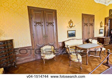 The yellow hall of the Bueckeburg Castle, Lower Saxony, Germany, Europe View Large Photo Image Picture - The yellow hall of the Bueckeburg Castle, Lower Saxony, Germany, Europe. Fotosearch