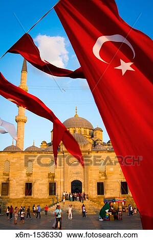 The Yeni Camii, The New Mosque or Mosque of the Valide Sultan Istanbul, Turkey View Large Photo Image Stock Image - The Yeni Camii, The New Mosque or Mosque of the Valide Sultan Istanbul, Turkey. Fotosearch