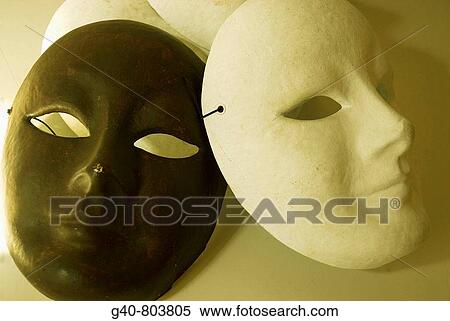 Theatrical masks View Large Photo Image Stock Photography - Theatrical masks. Fotosearch
