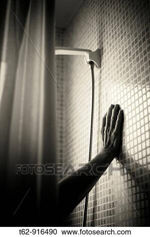 Thoughts before showering View Large Photo Image Stock Image - Thoughts before showering. Fotosearch