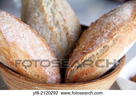 Three Bread loaves on basket Spain View Large Photo Image Stock Image - Three Bread loaves on basket Spain. Fotosearch