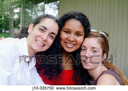 Three cousins View Large Photo Image Stock Image - Three cousins. Fotosearch