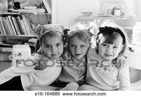 Three friends View Large Photo Image Stock Photo - Three friends. Fotosearch