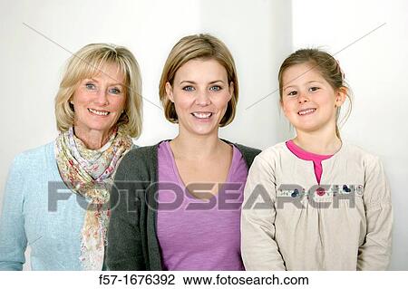 Three generations View Large Photo Image Stock Image - Three generations. Fotosearch