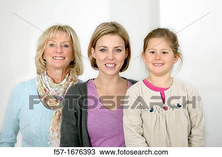 Three generations View Large Photo Image Stock Image - Three generations. Fotosearch