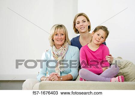 Three generations View Large Photo Image Stock Image - Three generations. Fotosearch