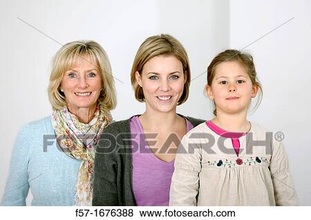 Three generations View Large Photo Image Stock Photo - Three generations. Fotosearch