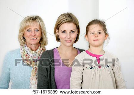 Three generations View Large Photo Image Stock Photo - Three generations. Fotosearch