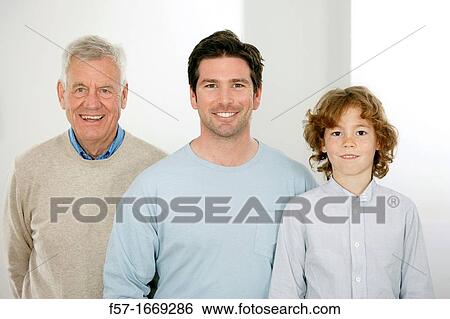 Three generations View Large Photo Image Stock Photograph - Three generations. Fotosearch
