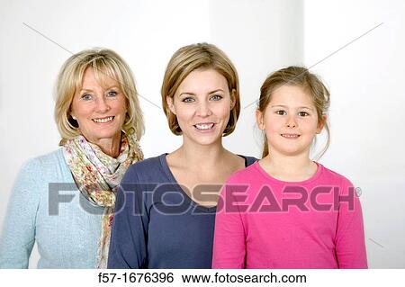 Three generations View Large Photo Image Stock Photograph - Three generations. Fotosearch