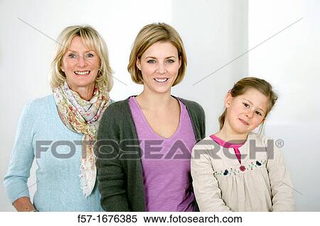 Three generations View Large Photo Image Stock Photography - Three generations. Fotosearch