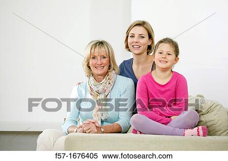 Three generations View Large Photo Image Stock Photography - Three generations. Fotosearch