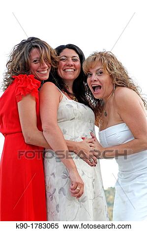 Three girls, Pregnant Woman, Mallorca, Spain View Large Photo Image Stock Photography - Three girls, Pregnant Woman, Mallorca, Spain. Fotosearch