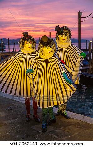 Three masked women at the carnival in Venice, Italy, Europe View Large Photo Image Stock Photo - Three masked women at the carnival in Venice, Italy, Europe. Fotosearch