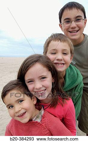 Three, seven and ten years old children. View Large Photo Image Stock Image - Three, seven and ten years old children.. Fotosearch