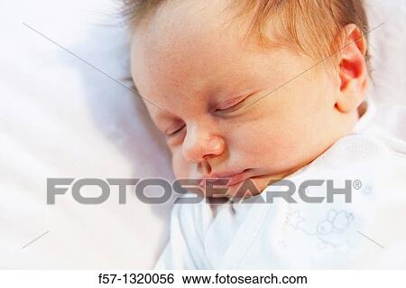 Three week old baby boy View Large Photo Image Stock Photograph - Three week old baby boy. Fotosearch