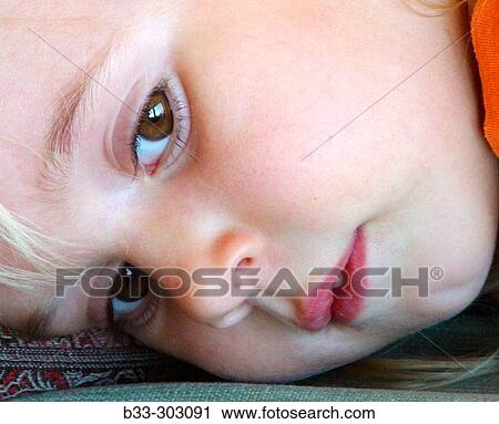 Three year old girl View Large Photo Image Stock Image - Three year old girl. Fotosearch