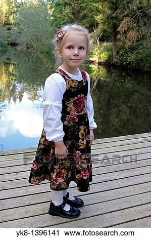 Three Year Old Well Dressed Caucasian Kid Girl Standing on Boardwalk View Large Photo Image Stock Image - Three Year Old Well Dressed Caucasian Kid Girl Standing on Boardwalk. Fotosearch