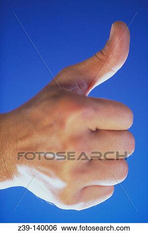 Thumb up View Large Photo Image Stock Photograph - Thumb up. Fotosearch