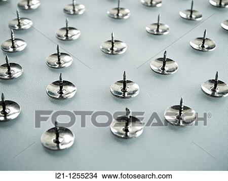 Thumbtacks View Large Photo Image Picture - Thumbtacks. Fotosearch