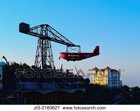 Tibidabo Amusement Park in Barcelona, Catalonia, Spain. View Large Photo Image Stock Photo - Tibidabo Amusement Park in Barcelona, Catalonia, Spain.. Fotosearch
